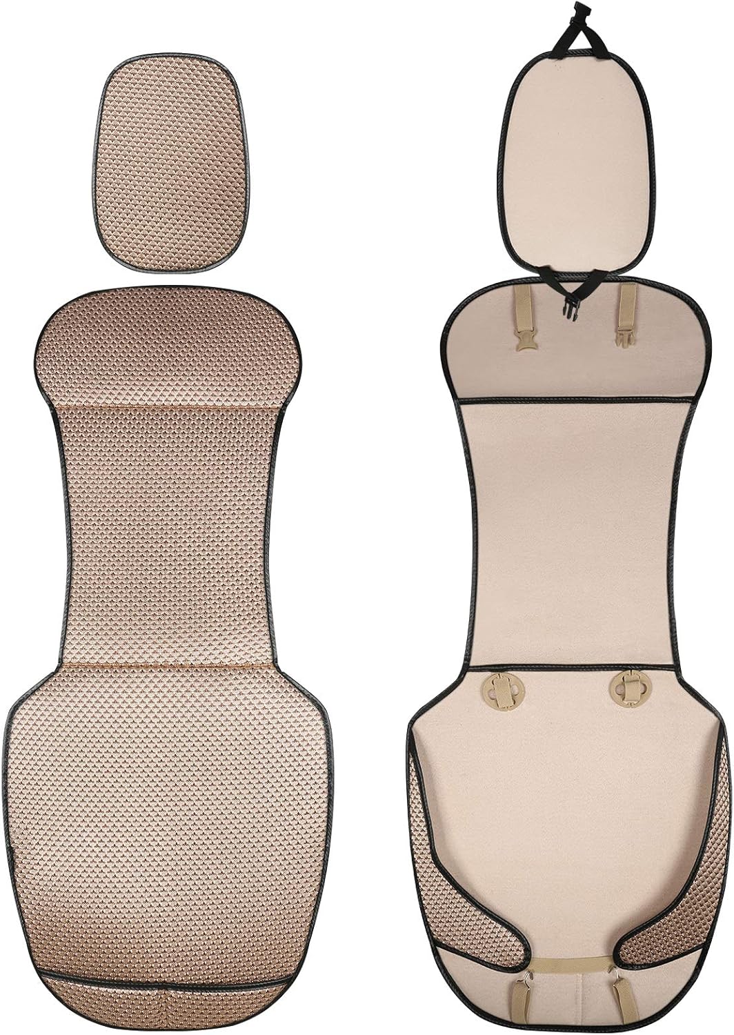 auto newer luxury breathable car seat cover fit, side view