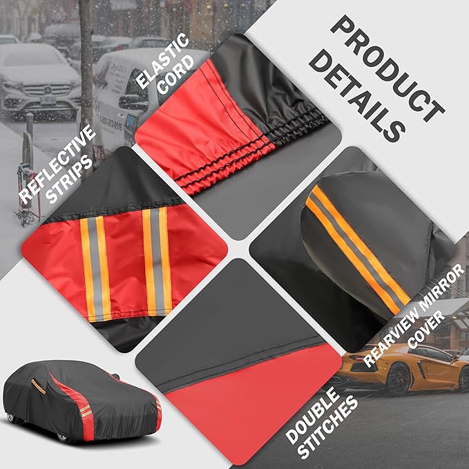 Car Cover Outdoor Automobiles Waterproof All Weater Truck Cover - Image 2