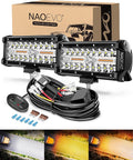 naoevo 7 inch led light bar, 3-mode led, main product view
