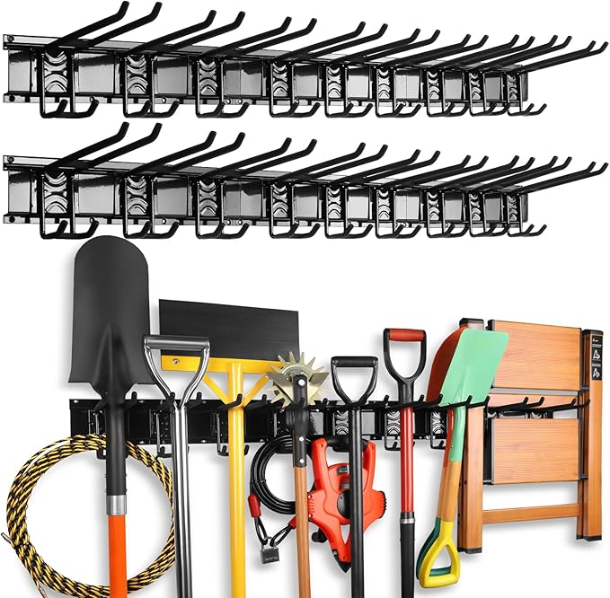 ELEAD 96 Inches Garage Storage, Garage Organization, Garden Tool Organizer Wall by ELEAD