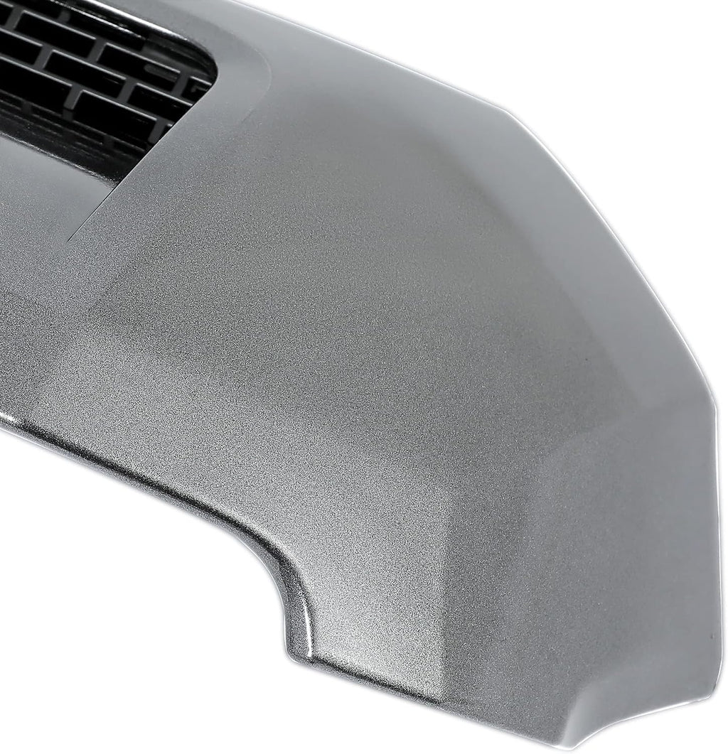Kojem Hood Bulge Molding Compatible with 2014-2021 Toyota Tundra Front Upper Grille Gray Hood Scoop