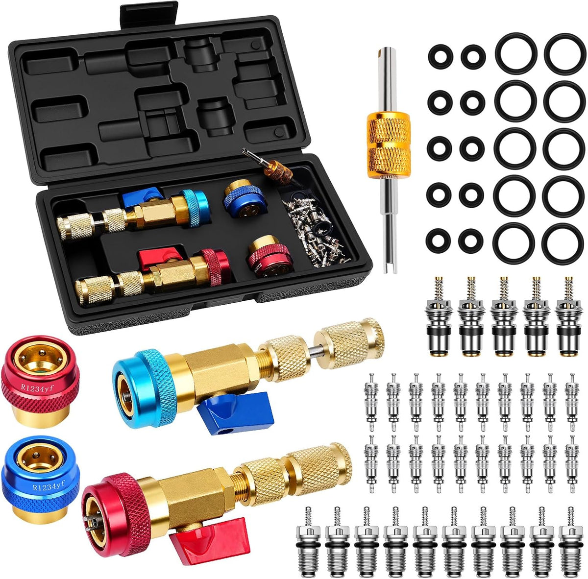 ac schrader valve core removal tool,60pcs air condition, main product view