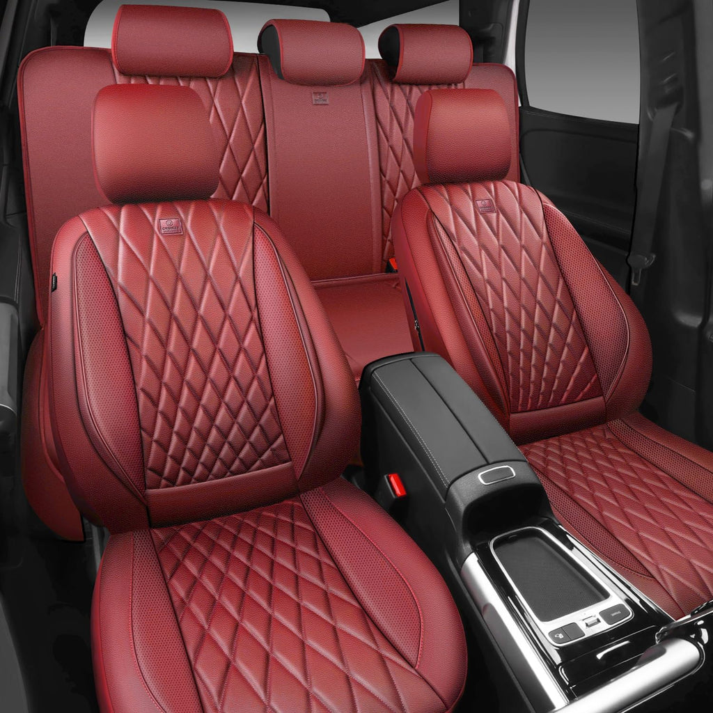 car pass piping luxury faux leather seat covers, package contents