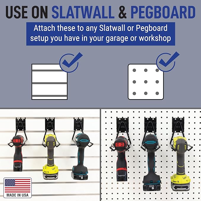 Victory Display Heavy Duty Garage Hooks | Garage Organization Hooks - Image 3