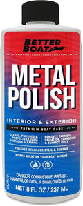 Better Boat Metal Polish Cleaner and Chrome Marine Grade for Boats Cars Aluminum Stainless Steel (reformulated)