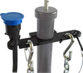 GR Innovations Chain Saver with PlugSaver and Tether | Nylon Tongue Jack Trailer Towing Organizer Kit | Essential RV Accessory | Easy Chain & Harness Storage | Made in USA