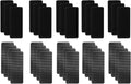 Car Carpet Fixing Stickers 18 Pairs Double-Sided Adhesive Non-Slip Car Floor Mat Holders High Temperature Resistant for Automotive Interior Floor Mats