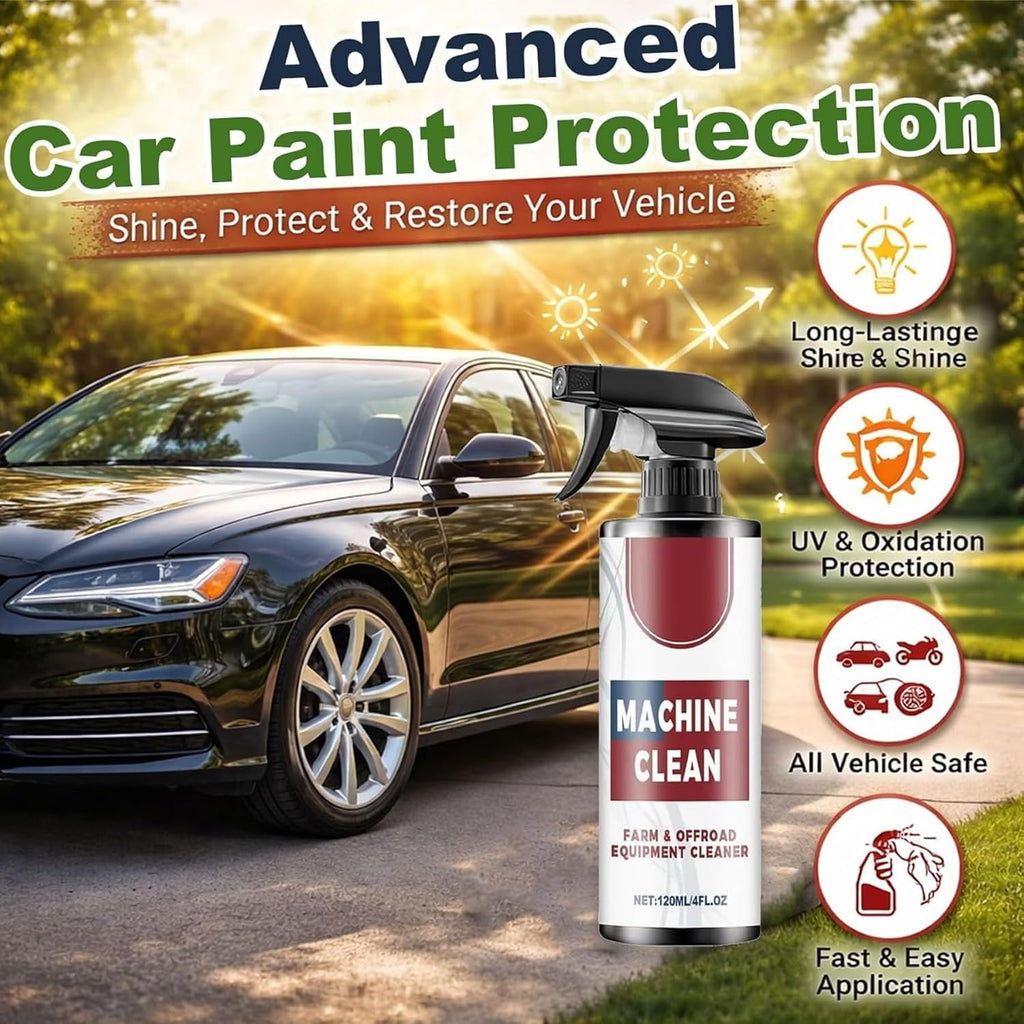 Machine Clean Spray, Machine Clean - Machine Clean Spray, Multi-surface Portable Cleaners, Car Tire Farm & Offroad Cleaner (3)