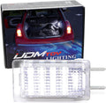 iJDMTOY Super Bright 2W High Power Xenon White Full LED Luggage, Glove Box, Cargo Area Light Assembly Compatible With BMW E30 E36 3 Series, E34 5 Series MINI R50 R52 R53, etc