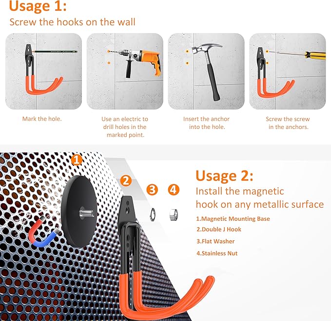 ENUODA Strong Magnetic Hooks Heavy Duty - Image 6