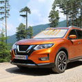 Sun Shade for Rogue Sport Windshield Sunshades for 2017-2024 2025 Nissan Rogue by SLOGENTO