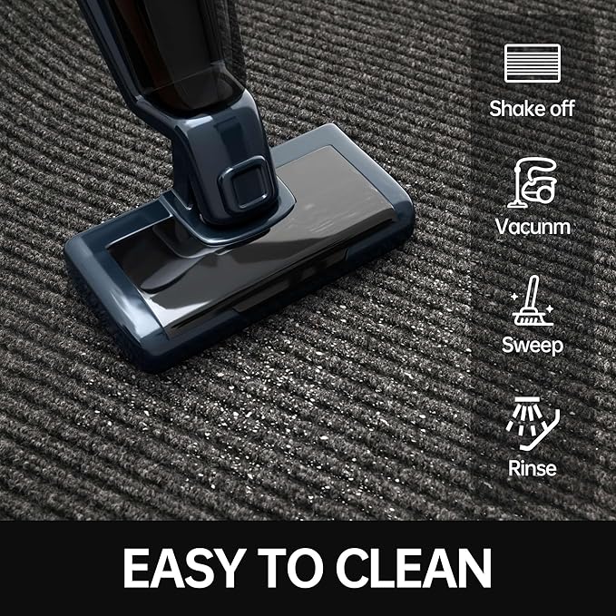 Front Door Mat, Commercial Entrance, Low Profile, Durable Rubber Backing - Image 5