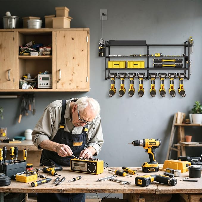 2 Pack Power Tool Organizer Wall Mount - Image 7