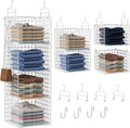 hanging closet organizer, 4 tier metal closet organizers, main product view