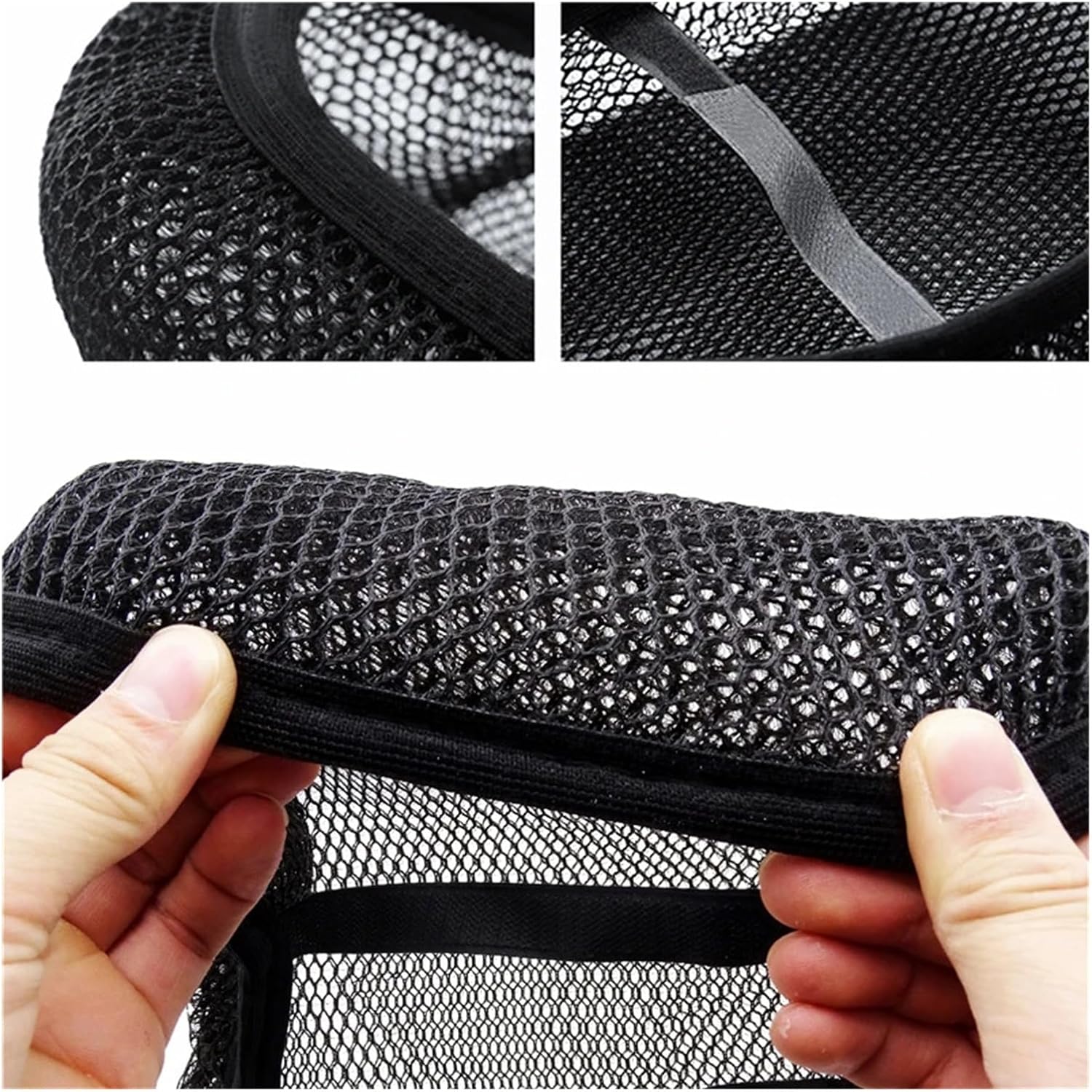 Universal Motorcycle 3D Seat Cushion Cover Net Heat Insulation Mesh Protector Anti-Slip S/M/L/XL/XXL/XXXL for Hon&da for Kawa&saki Seats Protectors