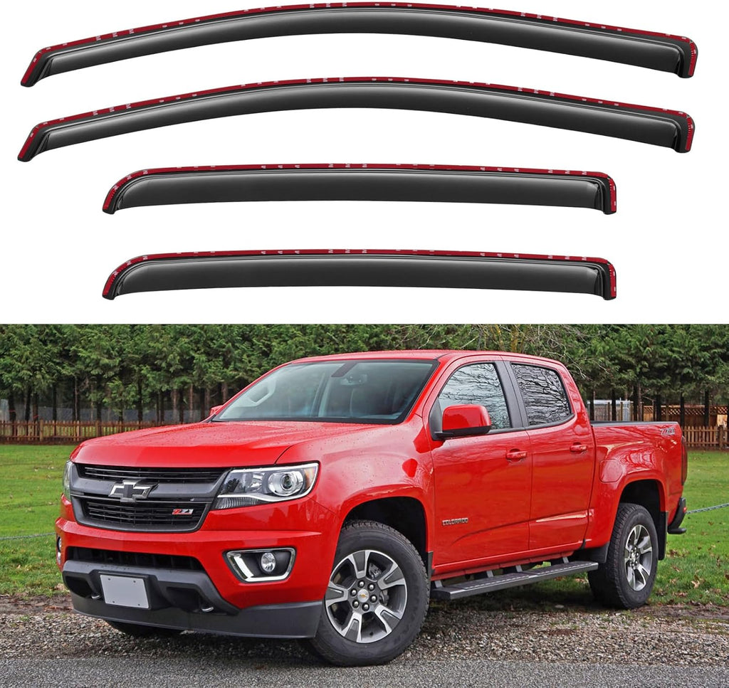 in-Channel Window Visors Rain Guards