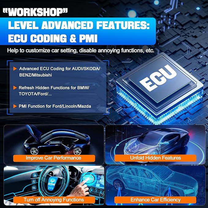 XTOOL D8W Wireless Bidirectional Scan Tool, 2025 OBD2 Scanner - Image 5