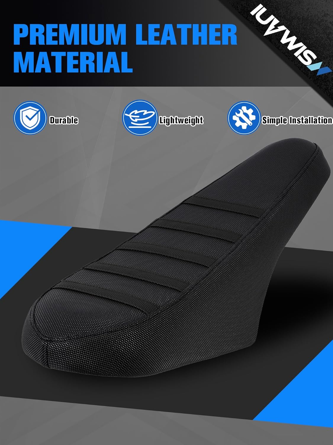 Non-Slip Seat Cover Compatible Fit for Ridstar Q20/Q20 Pro Lite EBike E-Bike, Electric Bike Soft Seat Cover Black