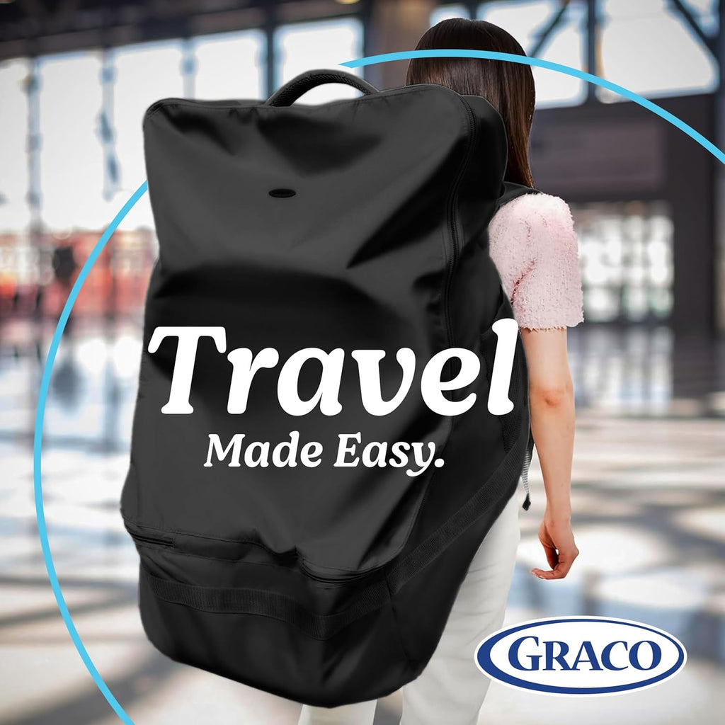 graco car seat travel bag, padded water resistant, side view