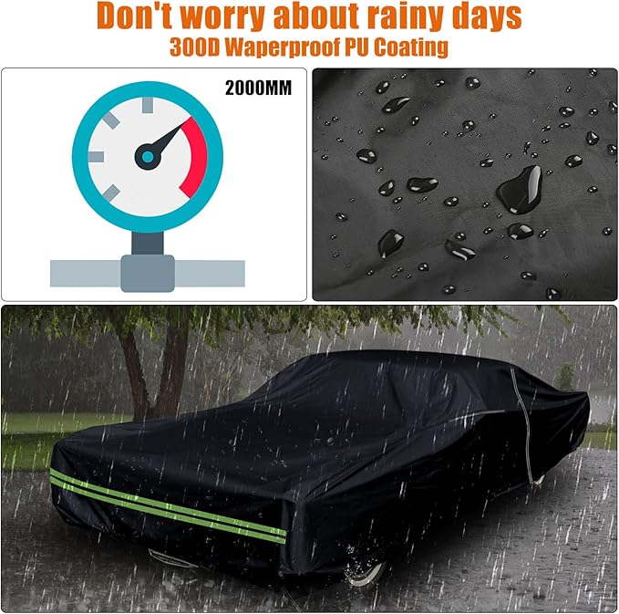 Waterproof Car Cover Compatible - Image 4