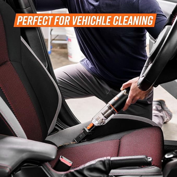 Armor All AA07V2 0901 Cordless Car Vacuum Handheld Mini Vacuum Cleaner - Image 4