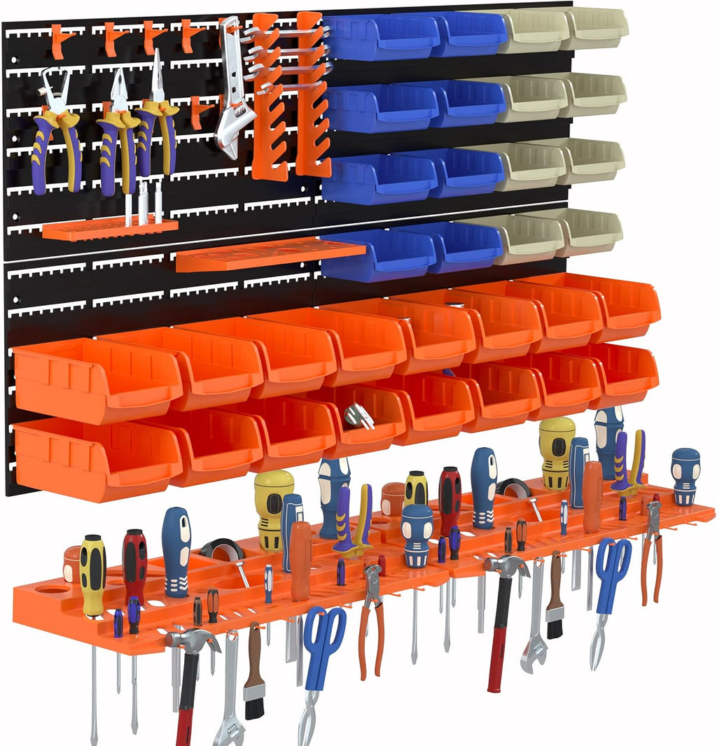 wall mounted storage bins garage storage drawers with, main product view