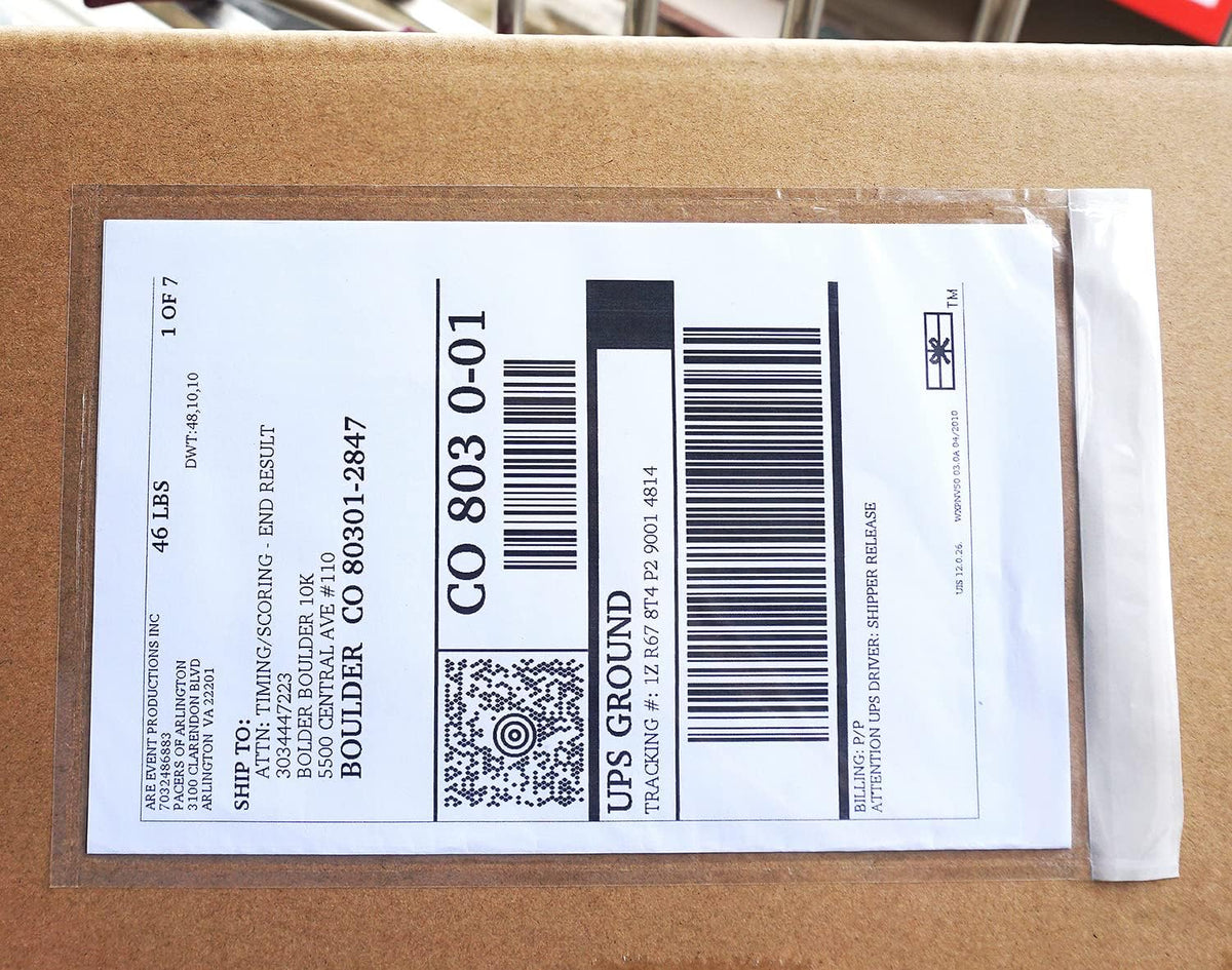 (300 pcs) premium 6''x10'' packing list envelope, tailored, main product view
