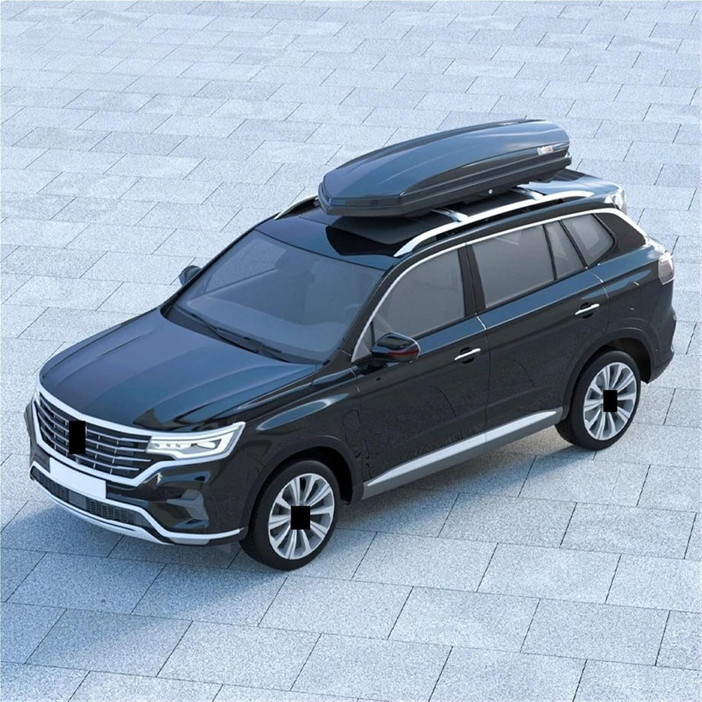 Universal Car Roof Top Cargo Box 500L 550L 580L Large Capacity Luggage for SUV Travel Camping Waterproof Storage(550L White)