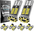 Zakolak 10Pcs 194 T10 168 W5W 2825 LED Bulb, Super Bright LED Car Interior Dome Map Camper RV License Plate Light Bulbs, Upgraded 25-SMD 3014 Chipsets 12V 400LM 6500K Xenon White