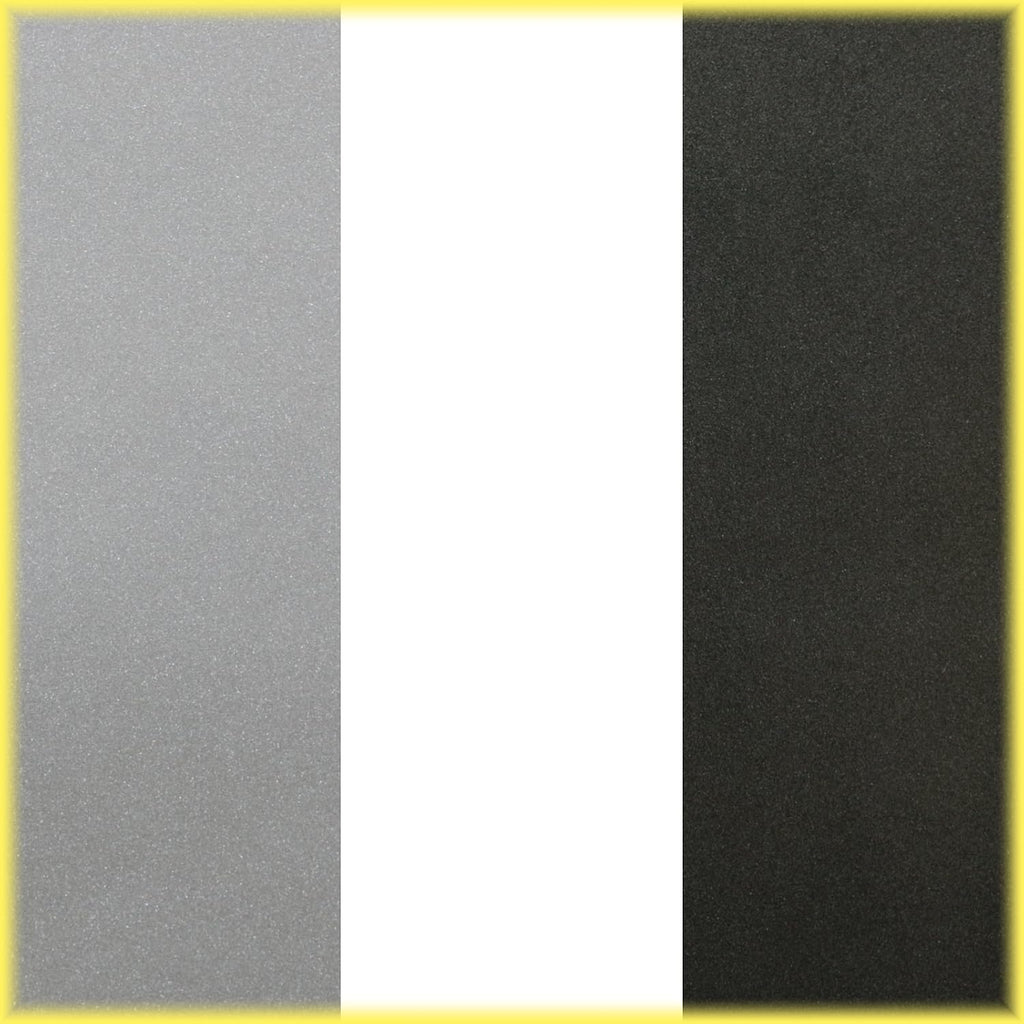 Universal Ultra-Lite 0216238 - Auto Customizing 2-Color Dual Pinstripe - 3/16" x 150' (1/16' Stripe, Gap, 1/16' Stripe) - 238-Dark Charcoal Metallic/Silver Metallic