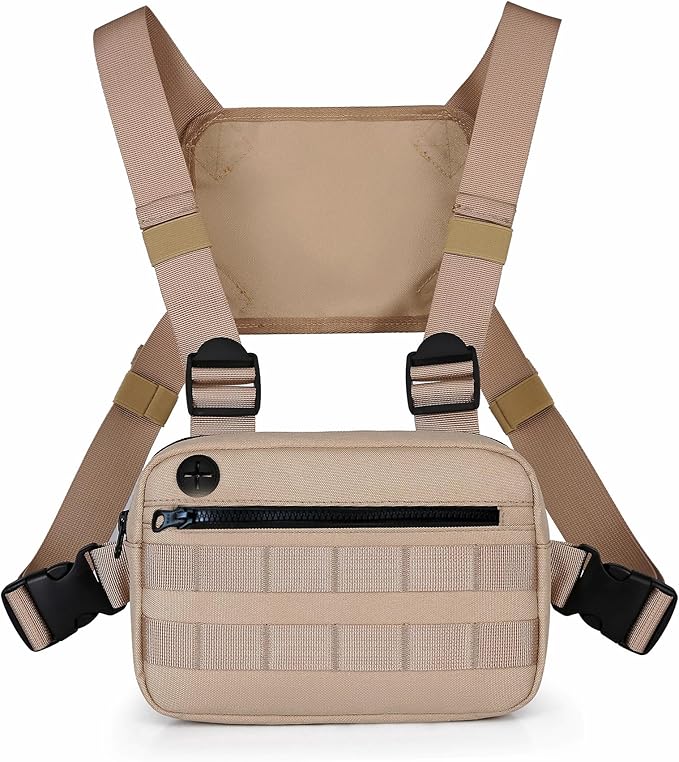 Outdoor Chest Bag For Men, EDC Chest Pack - Image 7
