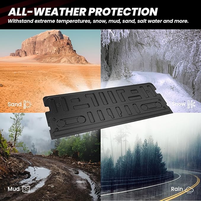 LASFIT Tailgate Mat for Ford F-150 2021-2025 Truck Tailgate Liner All Weather - Image 8