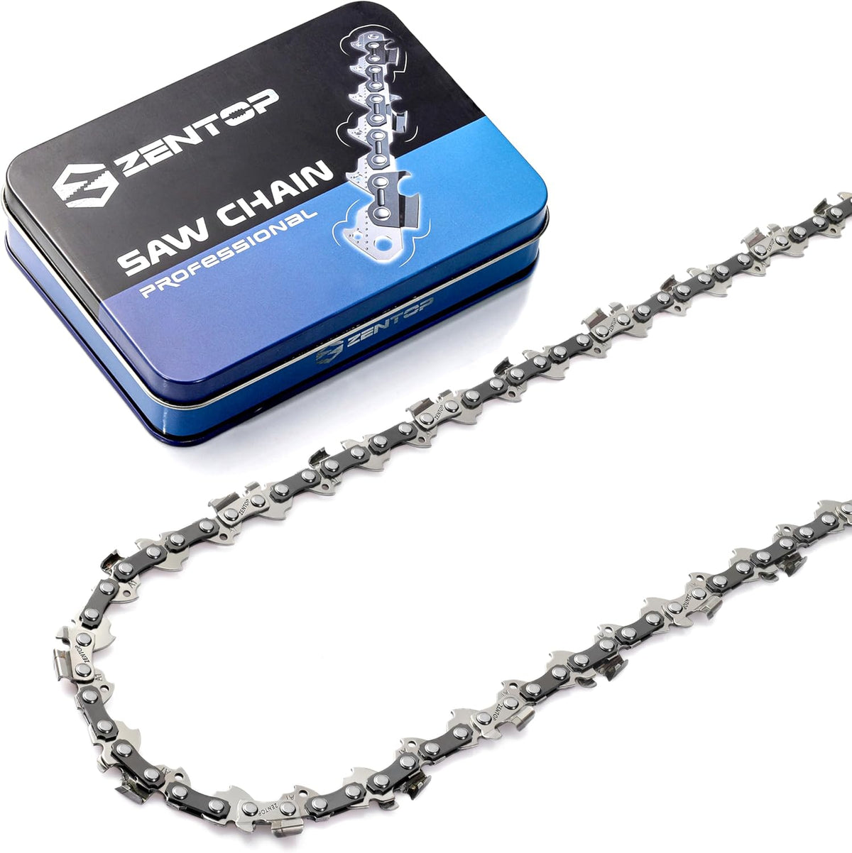 14" carbide chainsaw chain, 3/8" lp pitch .050", main product view