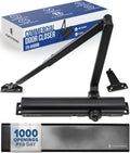 commercial door closer – black heavy duty grade, main product view
