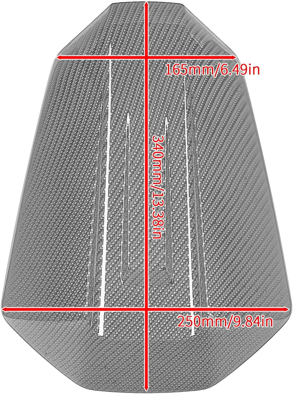 Motorcycle Rear Seat Cowl Fit for MT-07 MT07 2025 2026 ABS Plastic Passenger Pillion Solo Fairing Cover Tail, Gray