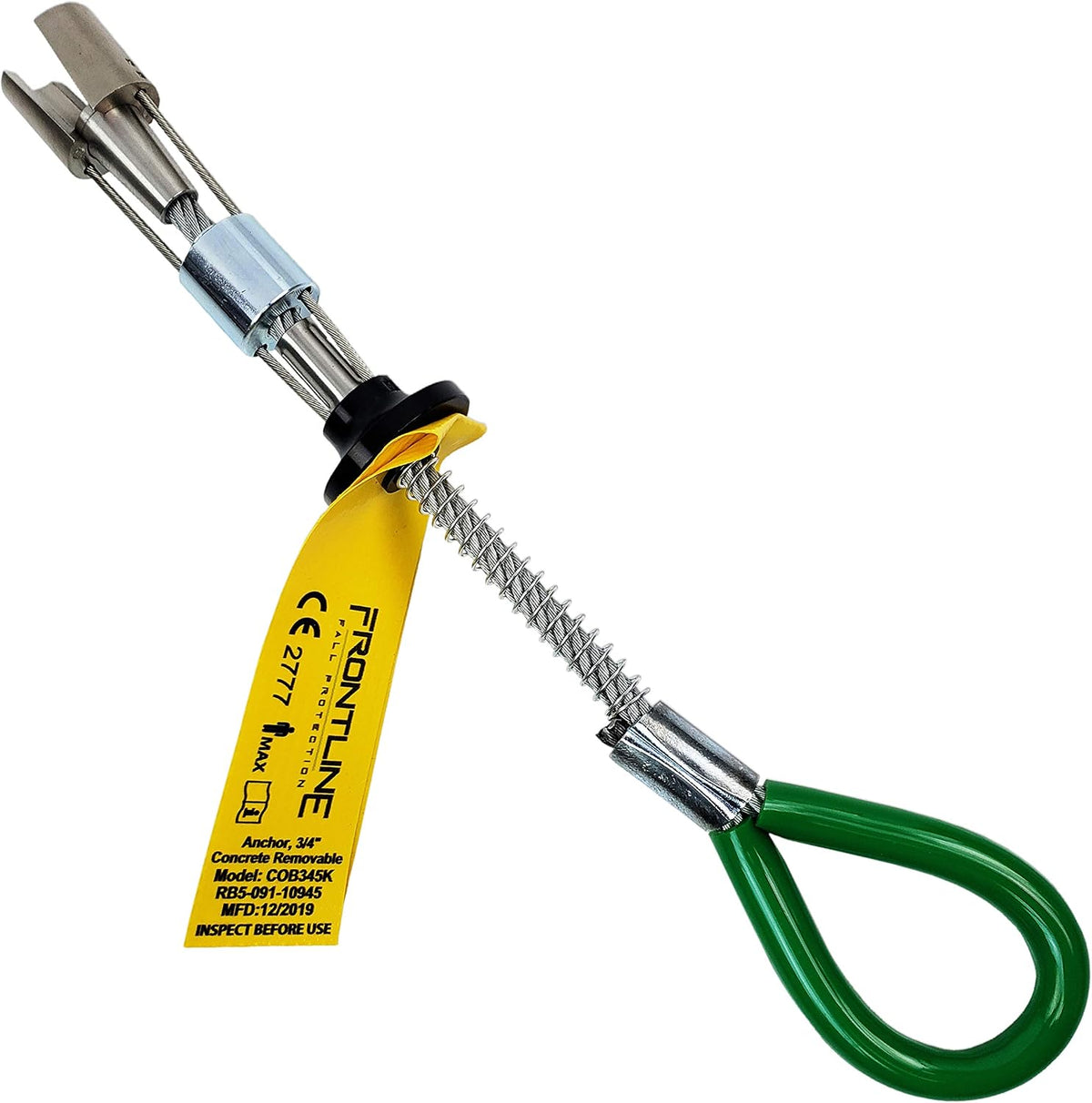 frontline cob345k reusable 5k concrete and steel anchor, main product view