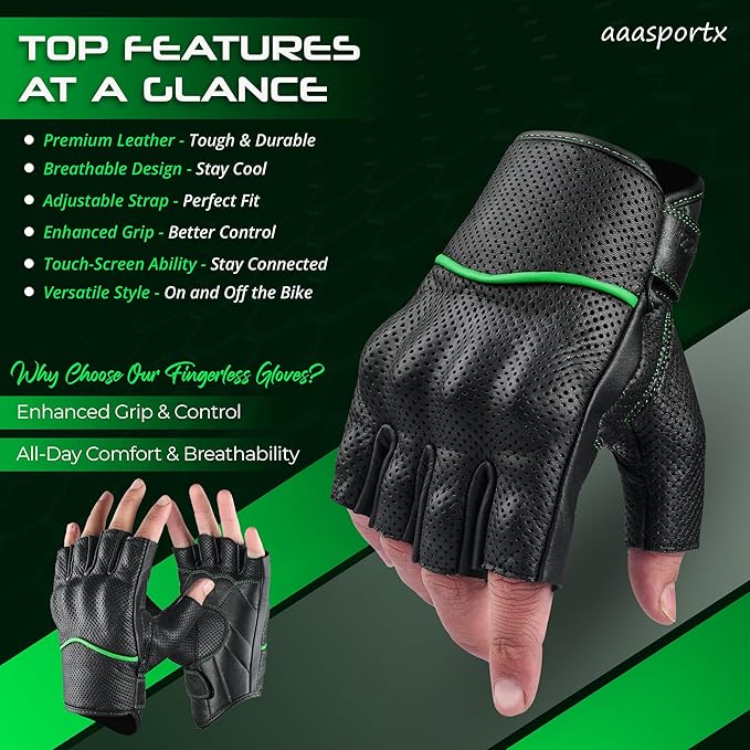 aasportx Motorcycle Gloves - Image 2
