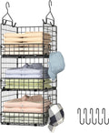 sonyabecca 3-tier closet organizers and storage, foldable stackable, main product view