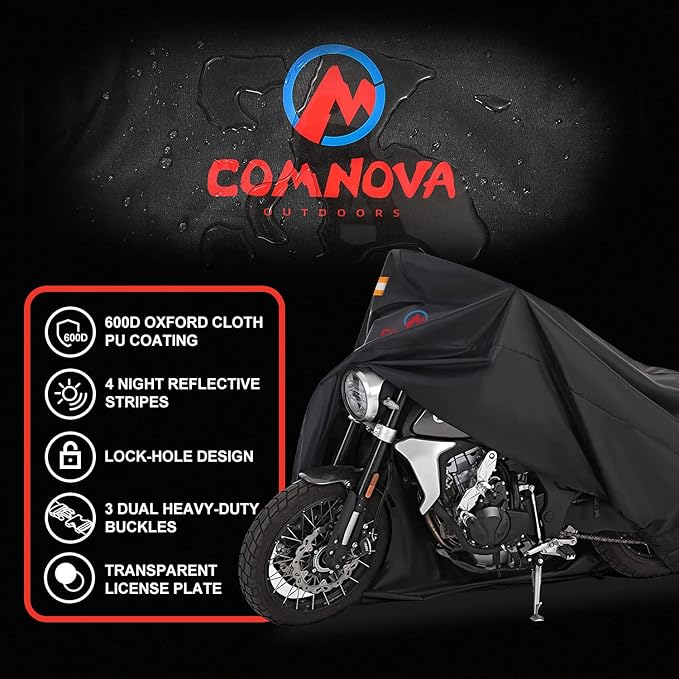Comnova Motorcycle Cover 81 Inch - Image 2