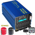 4000 Watt Inverter Pure Sine Wave Power Inverter 12V to 110V 120V AC, 7000W by VOLTWORKS
