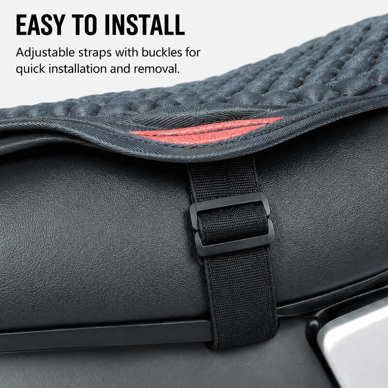 New Model EVA Motorcycle Seat for Beta E-Moto 2022-2026,Cushion 3D Breathable Gel Seat Cover Anti-Slip Shock Absorbing Waterproof | Comfort Upgrade Vibration Damping Long Distance Riding Relief Ergonomic Support Airflow Channels Quick Install