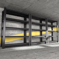 5-Tier Heavy Duty Garage Shelving Unit, 3000 LBS Capacity Metal Storage Rack