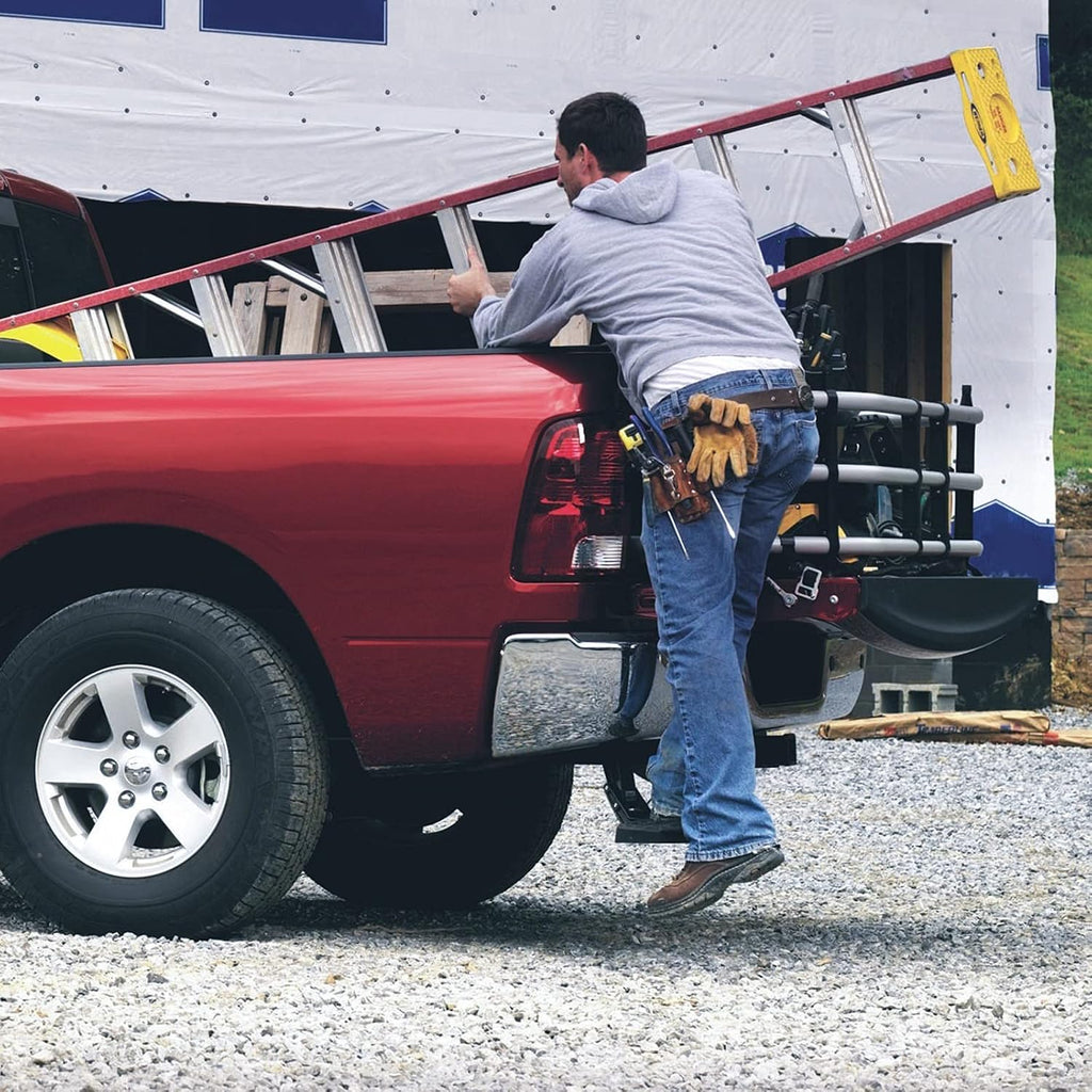 ‎82215289AG 82215289AF Rear BedStep-Retractable Trunk Bed Step Compatible with 2019-2022 Ram 1500 DT (New Body Style)