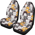 talayituse cute cat print car seat covers front, main product view