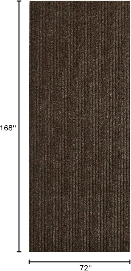 iCustomRug Spartan Weather Warrior Indoor/Outdoor Utility Ribbed Carpet Runner - Image 3