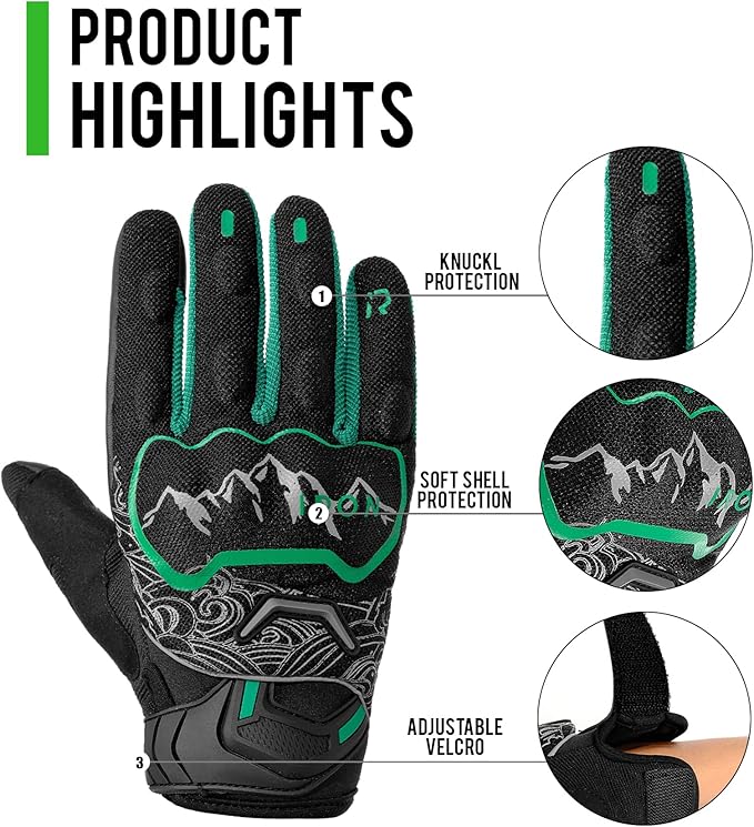 BORLENI Motorcycle Gloves Motorbike Glove - Image 3