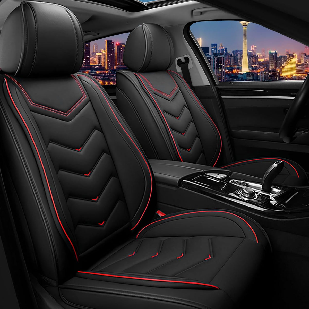 Car Seat Covers for Chrysler Pacifica 2004-2025, Stylish Sport Seat Cover