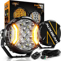 auxbeam v-ultra series 5-inch side shooter led pods, main product view