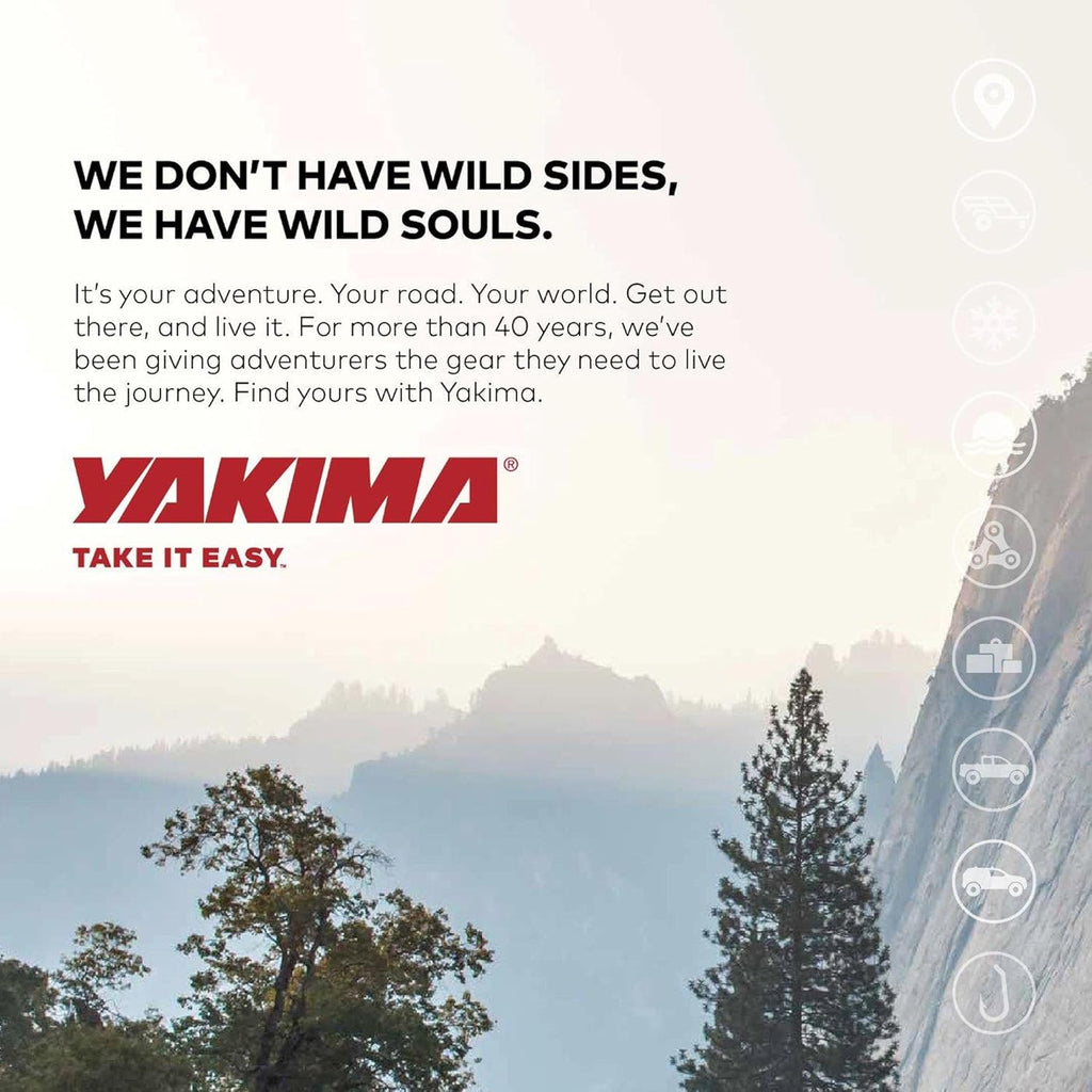 Yakima SkyBox NX 18 Roof Top Cargo Carrier, 18 Cubic Feet, Black – Vehicle Rooftop Hard Shell Travel Storage Box with Dual Sided Opening, SKS Locks and Universal Mounting
