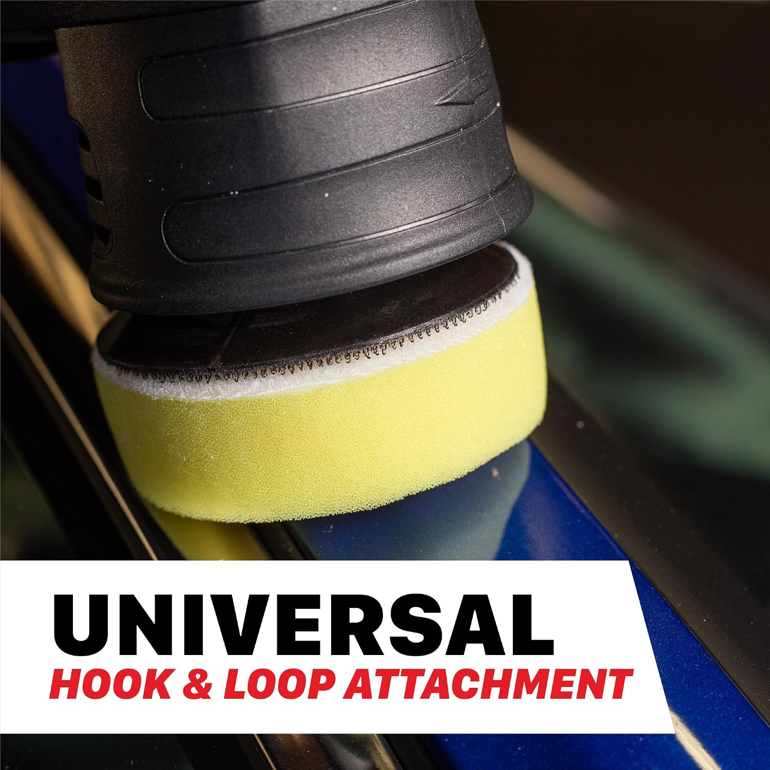 Maxshine 3” Universal Vented DA Backing Plate – Hook & Loop Pad Holder with 5/16”-24 Thread – Fits Dual Action Polishers up to 12,000 OPM for Sanding, Buffing, Polishing & Low Vibration Finish